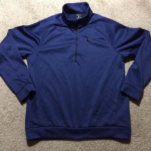 Nike 1/4 Zip Up Dri Fit Crewneck Large Sweatshirt