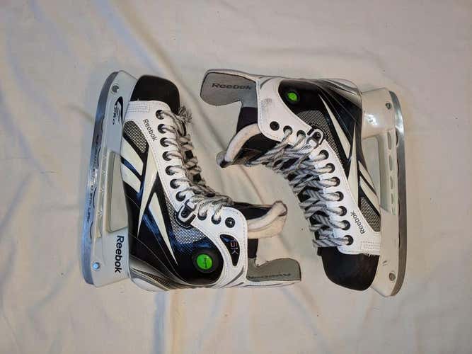 Used Reebok 6k Senior 7.5 Ice Skates Ice Hockey