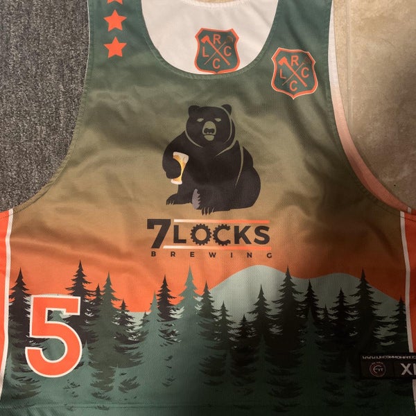Rock Creek Lc Orange/Green Men's Extra Large Jersey