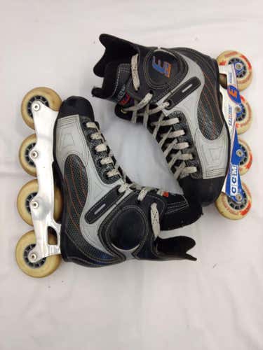 Used Ccm Senior 5 Street Hockey Roller Hockey Skates