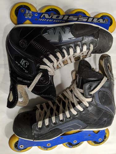 Used Mission Proto Si Senior 9 Street Hockey Roller Hockey Skates