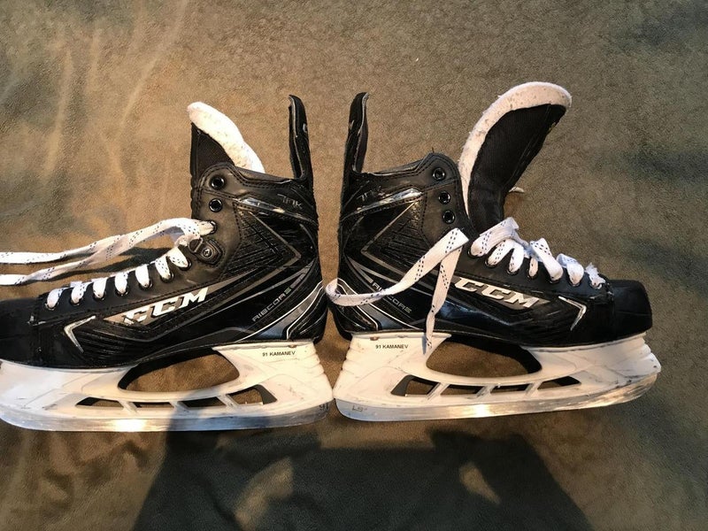 Pro Stock CCM 70K Skates SIZE 9.5 COLORADO AVALANCHE KAMANEV GAME USED