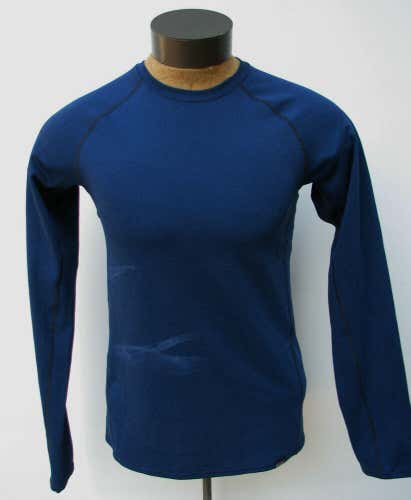 Patagonia Capilene Men's Blue Moisture Wicking Long Sleeve Pullover Shirt Small