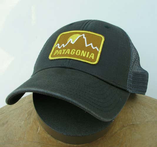 Patagonia Men's/Women's/Unisex Green Trucker Hat Mesh Snapback Patch Logo