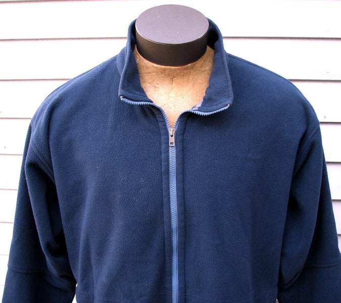 1994 Patagonia Made In The U.S.A. Synchilla Jacket, Heron Blue (XL)