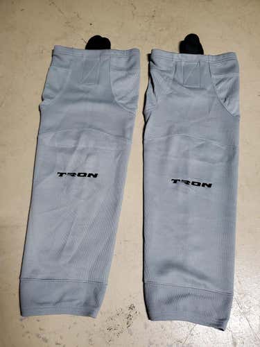 Gray Senior Large Socks 28"