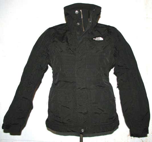 The North Face Women's Black Trench Coat Jacket Size X-Small XS 600 Compass