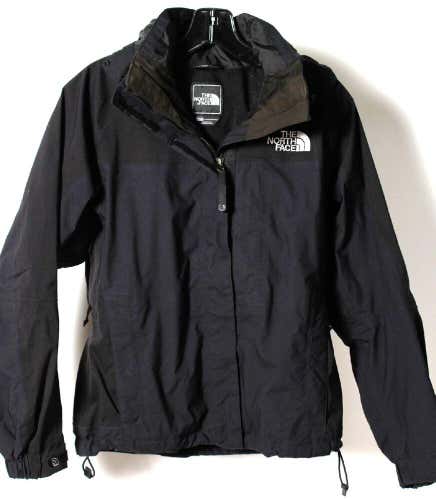 The North Face Hyvent Women's Black Hooded Skiing Snowboard Shell Jacket Sz. XS