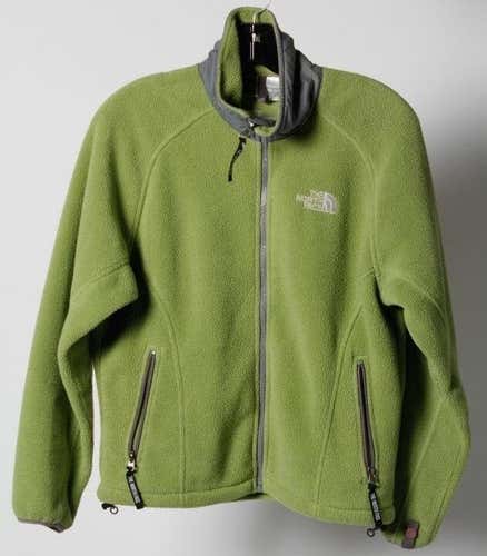 The North Face Women's Green Full-Zip Polartec Fleece Jacket Coat X-Small XS