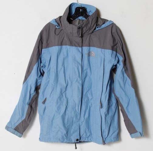 The North Face Hyvent Women's Blue/Gray Skiing Snowboard Shell Jacket Small S