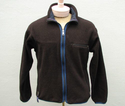 Patagonia Men's Black Fleece Full-Zip Sweater Jacket Size Small S