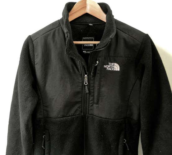 The North Face Women's Denali Black Full-Zip Fleece Jacket Size Small S