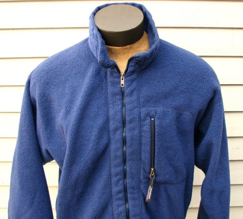 Patagonia, Jackets & Coats, Vintage 996 Patagonia Down Jacket Xl Blue