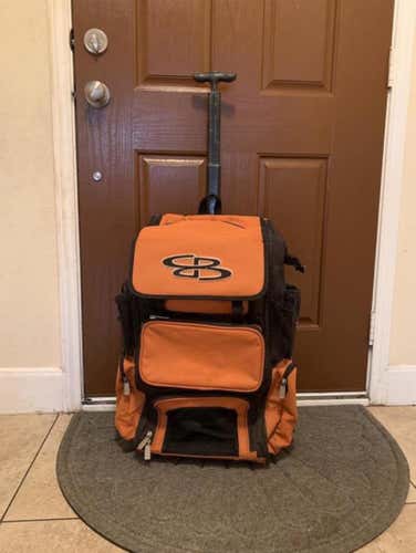 Orange  Boombah Bat Bag