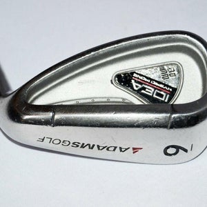 9 Iron Adams Golf Idea A2os Rh 35.75" Graphite Lite New Grip