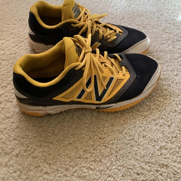 Yellow Men's Turf Cleats Low Cut