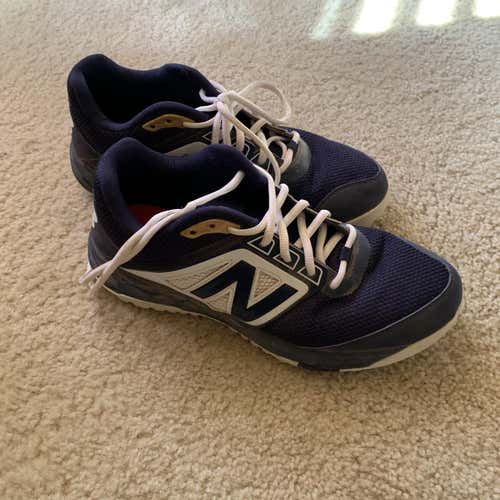 Blue Men's Turf Cleats Low Cut