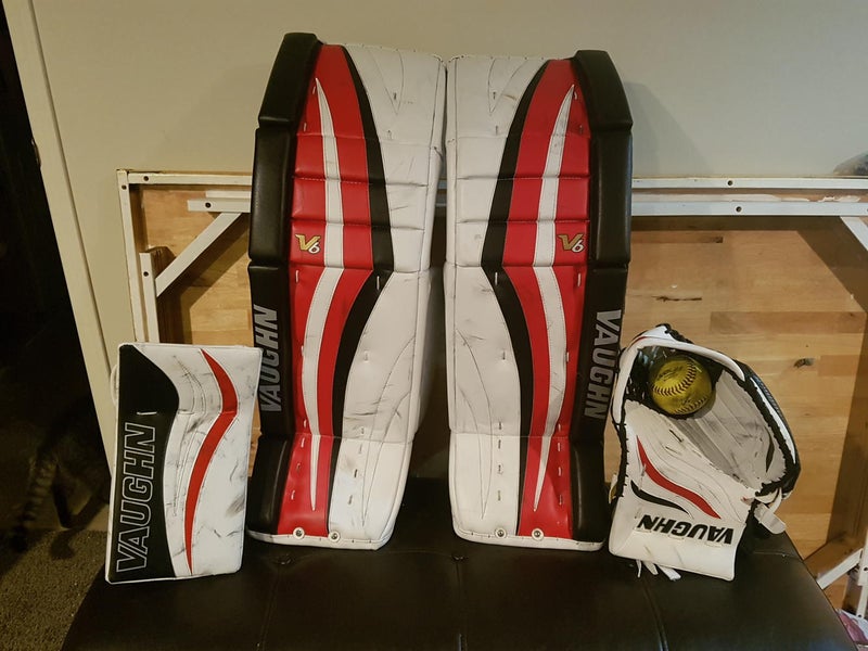 Senior 36" Regular Vaughn Goalie Full Set Pro Stock