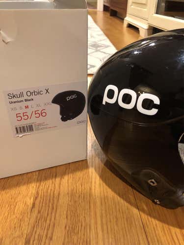 Skull Orbic X Black Men's Medium POC Helmet FIS Legal