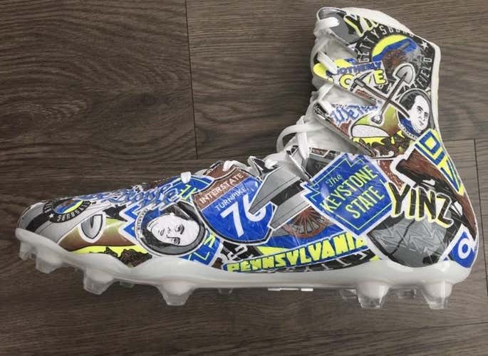 Under Armour Highlight MC LE Pennsylvania Cleats Men's 12.5 (Women's 13.5) High Top