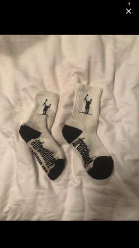 Black On White Adrenaline Socks