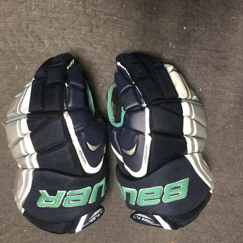 Blue Senior Bauer Vapor APX 14"  Gloves