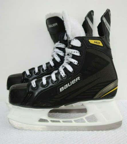 BAUER SUPREME 140 ICE HOCKEY SKATES YOUTH SIZE 5