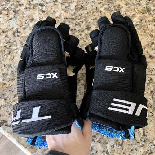 Black Senior True Gloves 14"