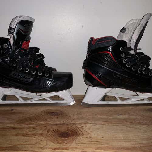 Senior Bauer Vapor 1X D&R (Regular) Pro Stock Size 9 Hockey Goalie Skates