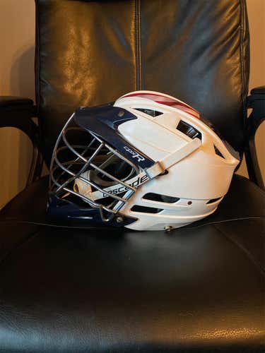 White Adult Player Cascade CPX-R Helmet