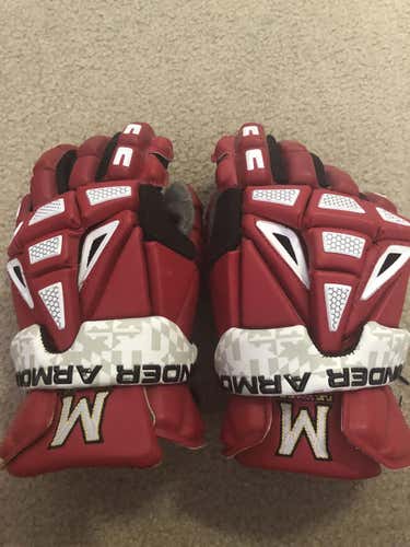 Maryland  Under Armour Command Lacrosse Gloves 12"