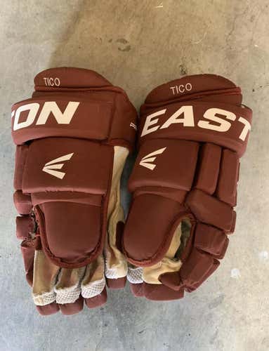 Raffi Torres Game Used Easton 14 Inch Arizona Coyotes Pro Stock Hockey Gloves