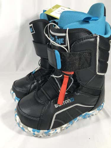 Used Burton Zipline Junior 05 Snowboard Boys Boots