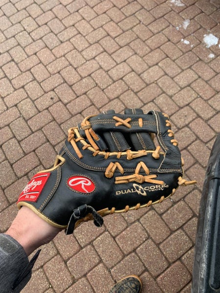 Black High School/College First Base Heart of the Hide 13" Baseball Glove
