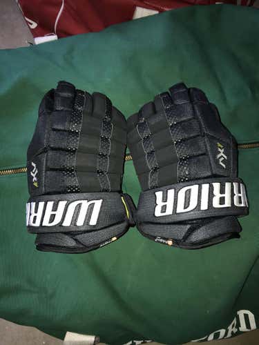 Black Senior Warrior AX1 pro Gloves 13"