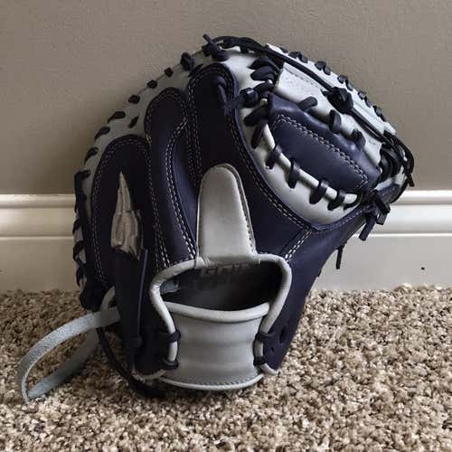 Blue High School/College Catcher's Pro series 33" Baseball Glove