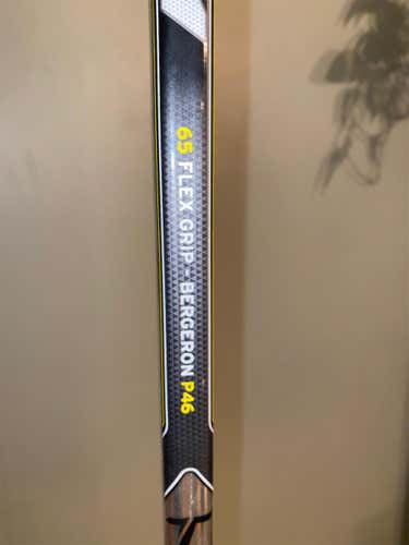 Intermediate Left Handed Super Tacks Hockey Stick, 65 Flex P46 Bergeron. All Offers considered
