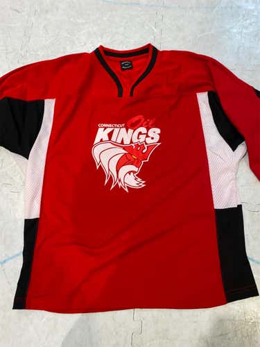 USED CT OIL KINGS PRACTICE JERSEY