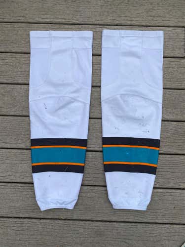 San Jose Sharks XL Reebok Pro Stock Socks