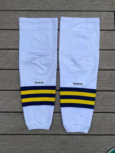Michigan XL Reebok Pro Stock Socks