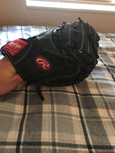 Black High School/College Premium Series Baseball Glove 32.5"