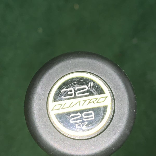 High School/College BBCOR Certified Composite Quatro (-3) 29 oz 32" Bat