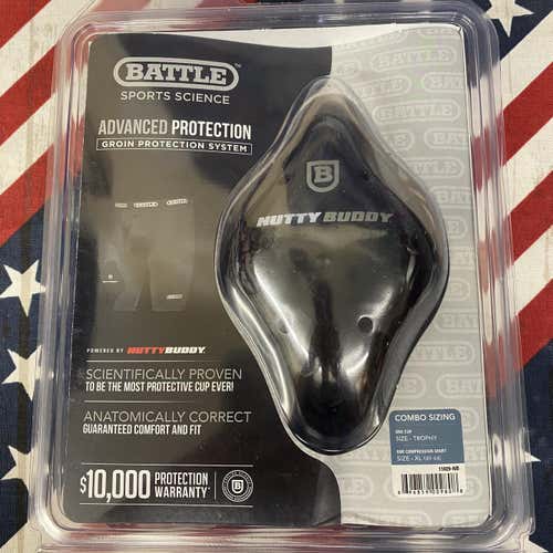 New Battle Sports Adv Protection Trophy Groin Protection Nutty Buddy- 142687