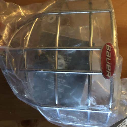 Silver Senior Bauer Profile 960  Goalie Mask