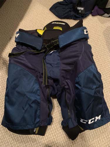 Blue Senior Medium CCM Tacks 7092 Hockey Pants