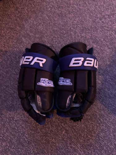 Black Senior Bauer 4 Roll 15" Gloves