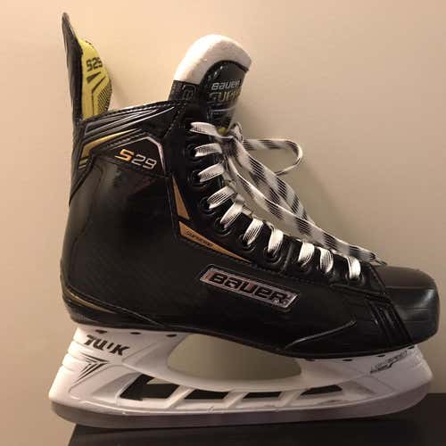 Senior Bauer Supreme S29 D&R (Regular)  Size 8.5 Hockey Skates