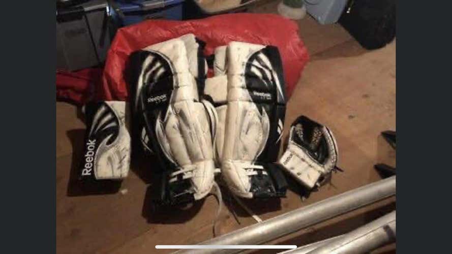Senior 34" Reebok Goalie Leg Pads