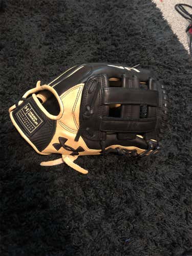 Black High School/College Outfield Genuine Pro 12.75" Baseball Glove