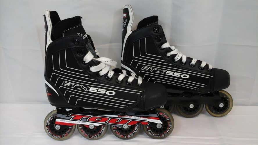 Used Tour Etx 550 Senior 8 Street Hockey Roller Hockey Skates